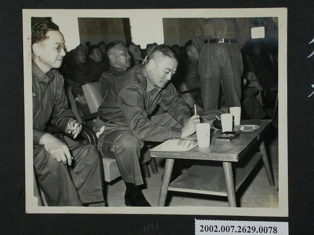 彭指揮官簽名 (共2張)