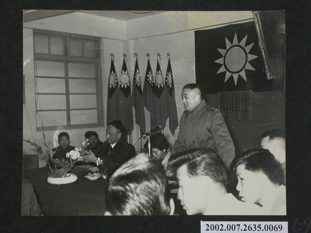 彭指揮官於文康中心主持聯誼座談暨宣誓大會 (共2張)