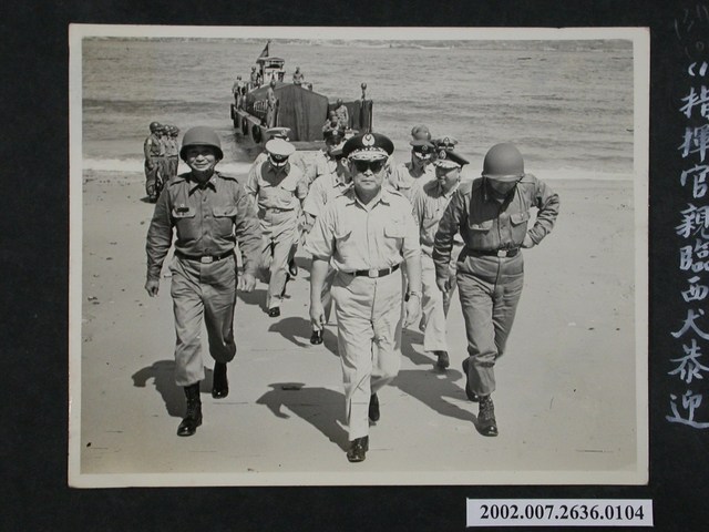 彭指揮官親臨西犬恭迎副總長陳嘉尚上將蒞馬 (共1張)