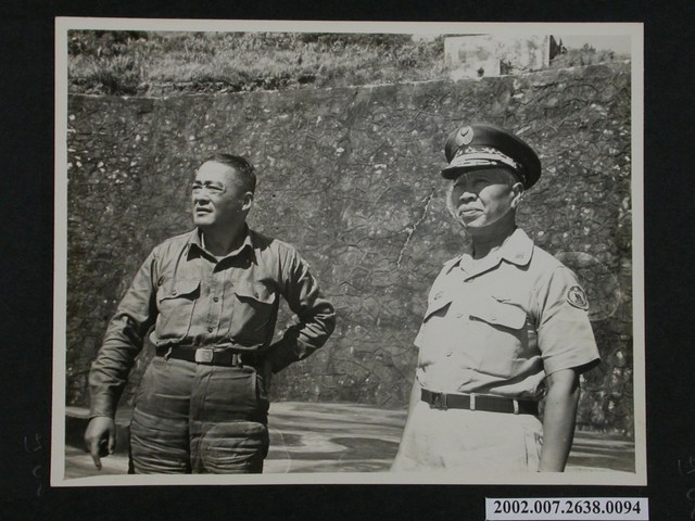 彭指揮官與聯勤總部總司令賴上將 (共1張)