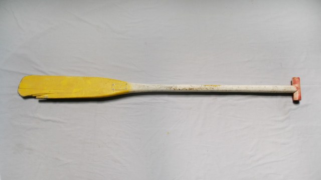木製龍舟之黃色船槳 (共3張)
