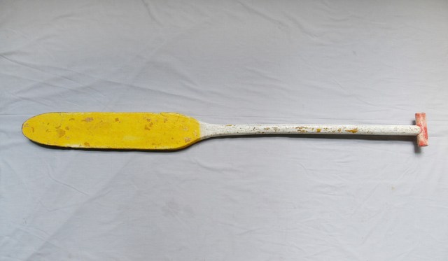 木製龍舟之黃色船槳 (共3張)