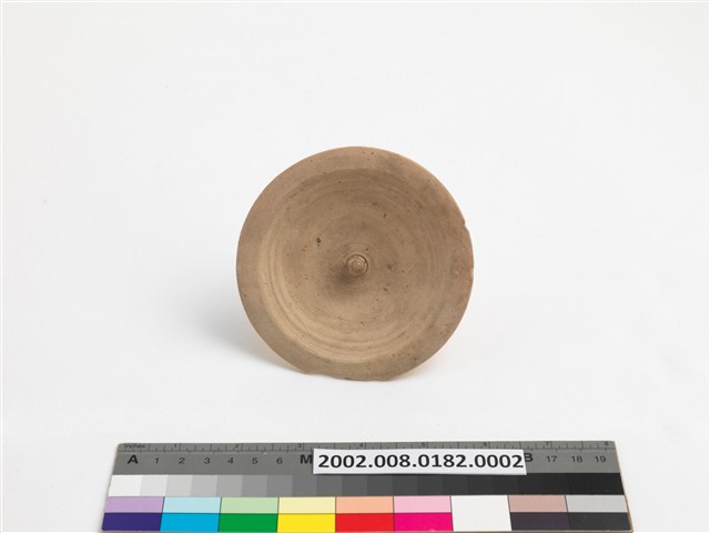 醬釉龍紋提粱壺蓋 (共3張)