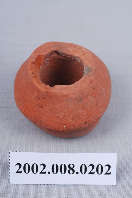 陶製網墜 (共3張)