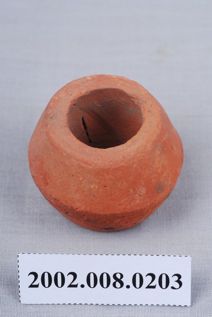 陶製網墜 (共3張)