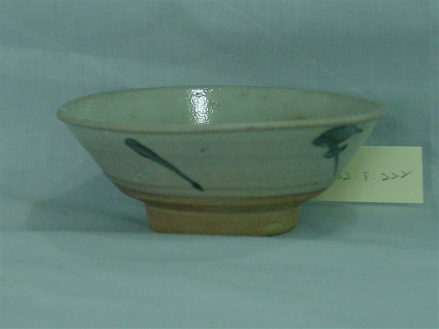 青花花卉紋敞口碗 (共5張)