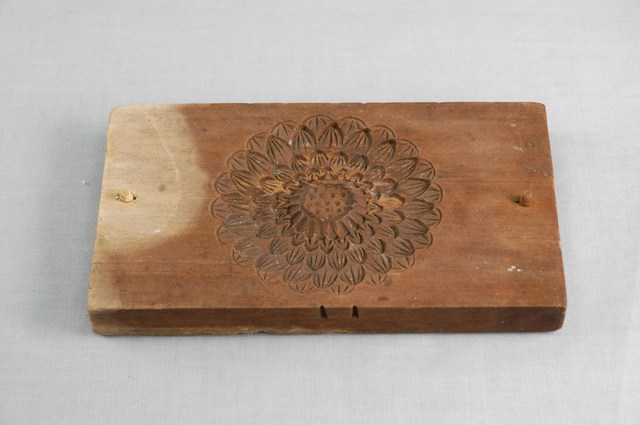 菊花形開光糕印脫模蓋板 (共7張)