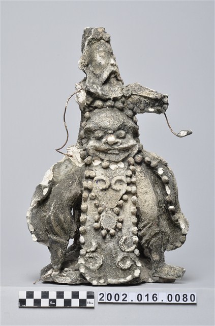 莊氏家廟泥塑武將 (共3張)