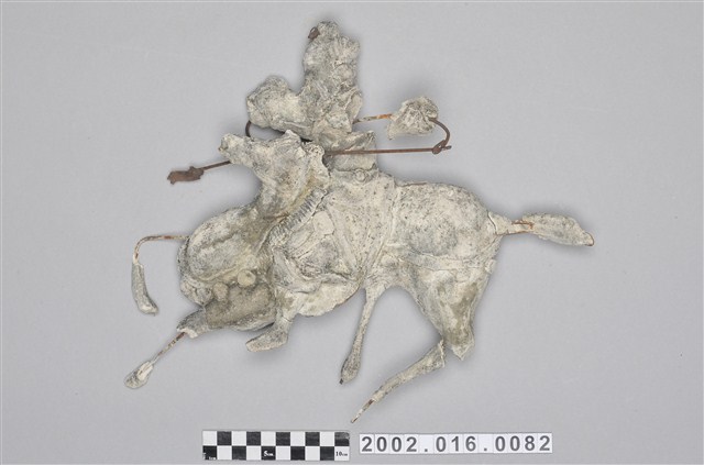 莊氏家廟泥塑人物帶騎 (共3張)