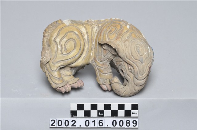 莊氏家廟交趾陶象 (共3張)