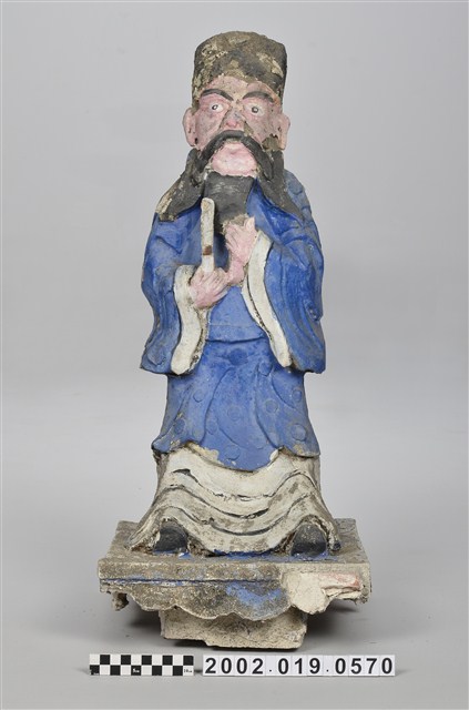 善教堂泥塑祿仙 (共3張)