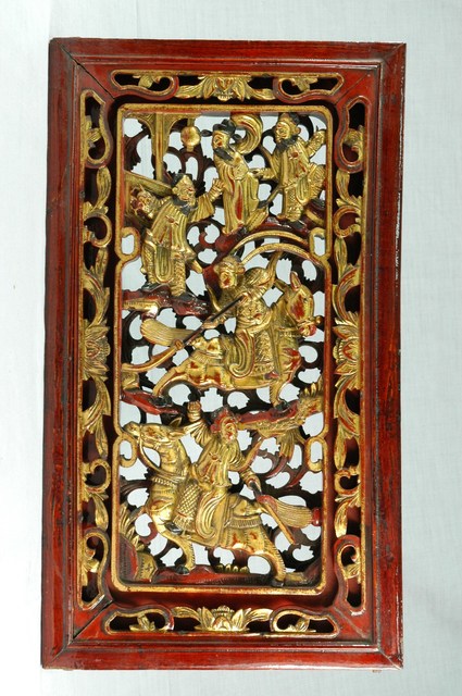 木雕花板組之二 (共13張)