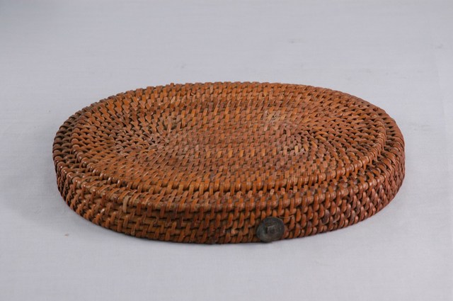 竹編盒蓋子 (共2張)