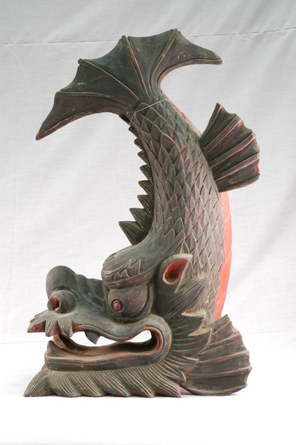 木雕鰲魚組之二 (共2張)