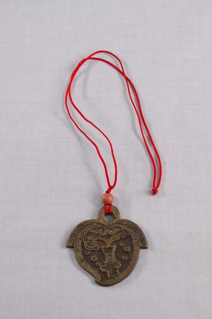 天子萬年連年平安桃形厭勝錢 (共7張)