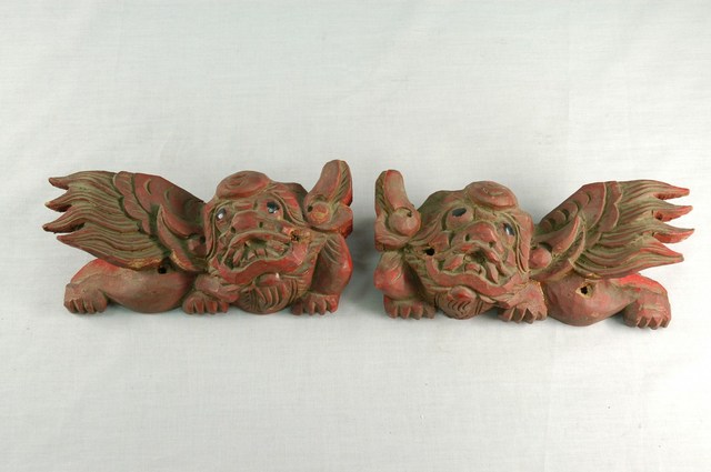 匾額獅座組 (共2張)