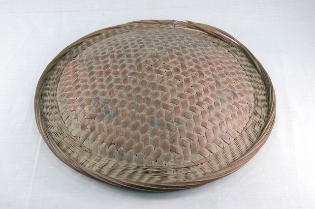 竹編籃子之上蓋 (共2張)