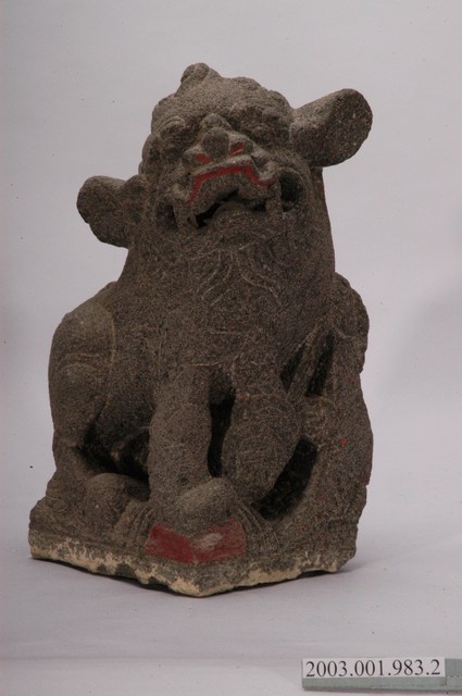 墓手石獅組之二 (共3張)