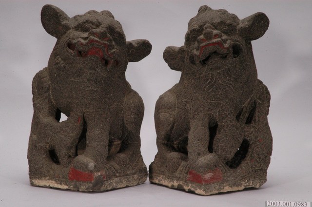 墓手石獅組 (共1張)