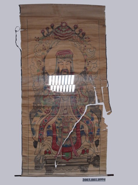 紫微大帝畫像掛軸 (共2張)