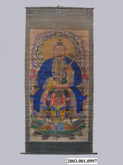 靈寶天尊畫像掛軸 (共1張)