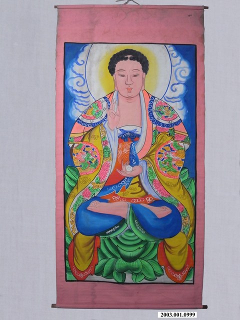 阿彌陀佛畫像掛軸 (共1張)