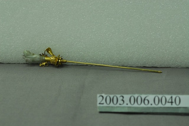 佛手拈花玉石蓮座簪 (共8張)