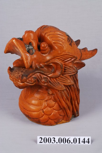 琉璃龍頭脊飾 (共5張)