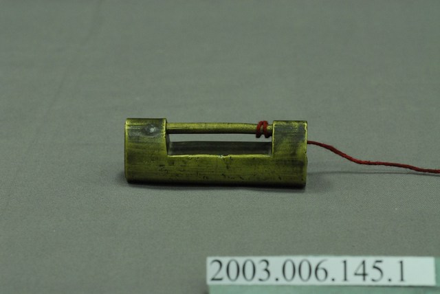 紅銅一字廣鎖 (共4張)