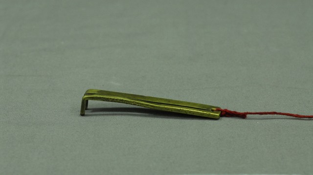 紅銅一字廣鎖鑰匙 (共4張)