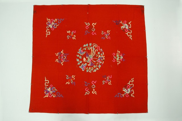 鳳凰牡丹紋被套 (共2張)