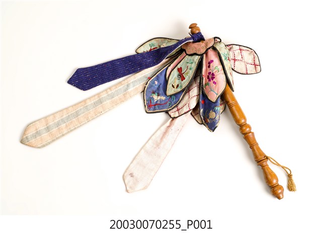 動物花卉紋繡花蚊拍 (共6張)