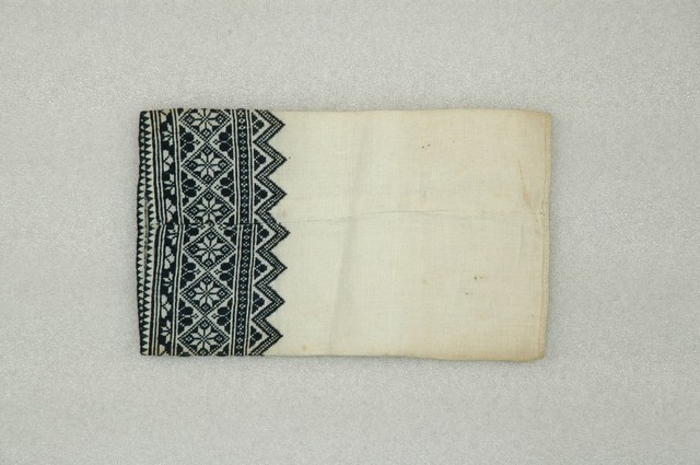 白棉布數紗繡飾褲 (共1張)