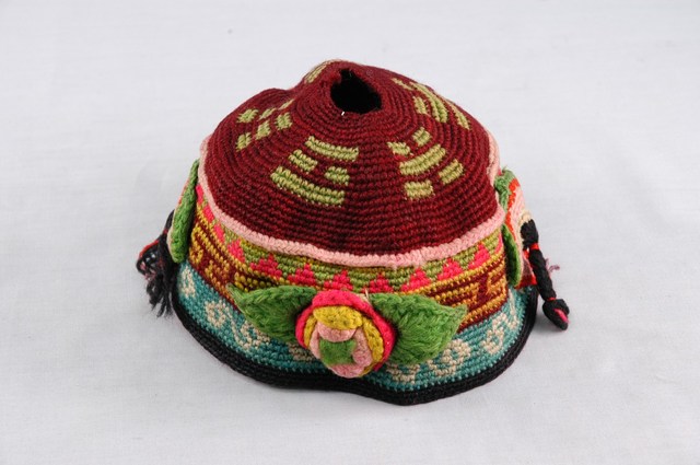 彩色毛線編織碗帽 (共7張)