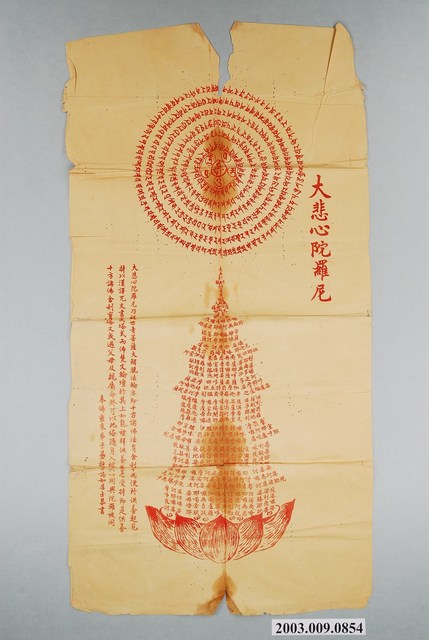 大悲咒輪圖 (共1張)