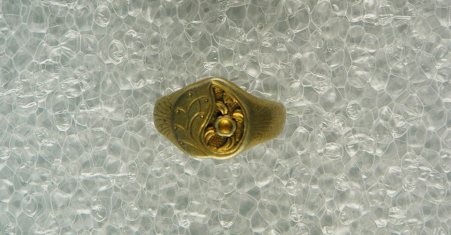 心型鎏金戒指 (共2張)