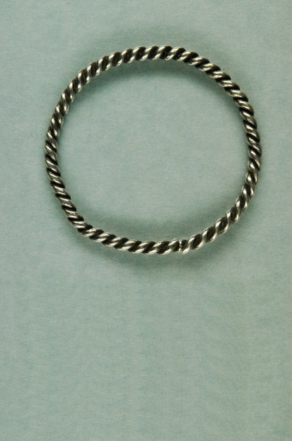 繩紋銀手鐲 (共4張)