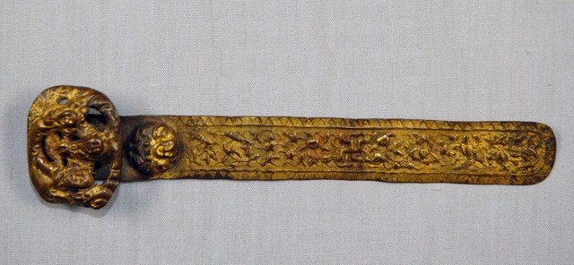 雕花鎏金髮簪 (共3張)