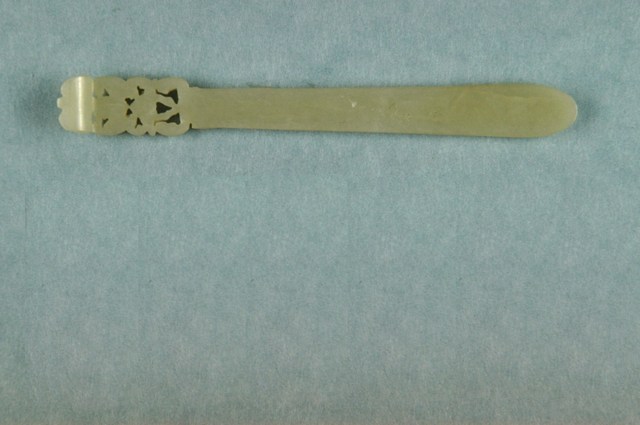 雕花白玉簪 (共2張)