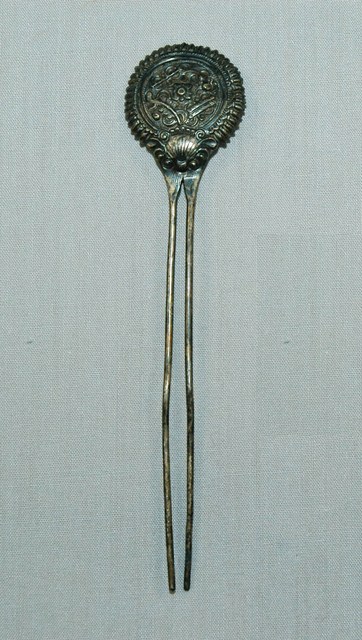 雕花銀釵 (共3張)