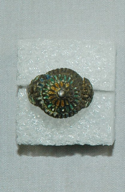 三色花朵金屬戒指 (共2張)