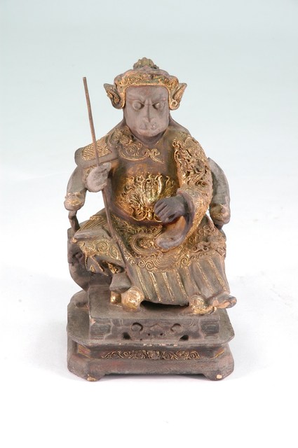 木雕齊天大聖神像 (共2張)