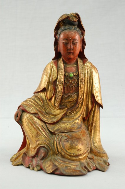 木雕觀音神像 (共2張)