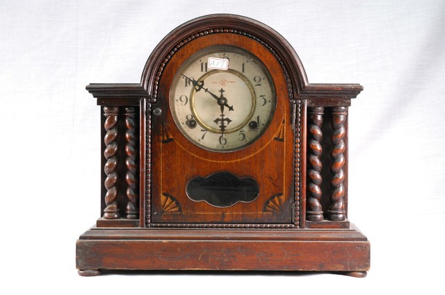 木雕座鐘 (共4張)