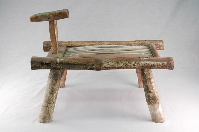 竹製挫簽櫈 (共2張)