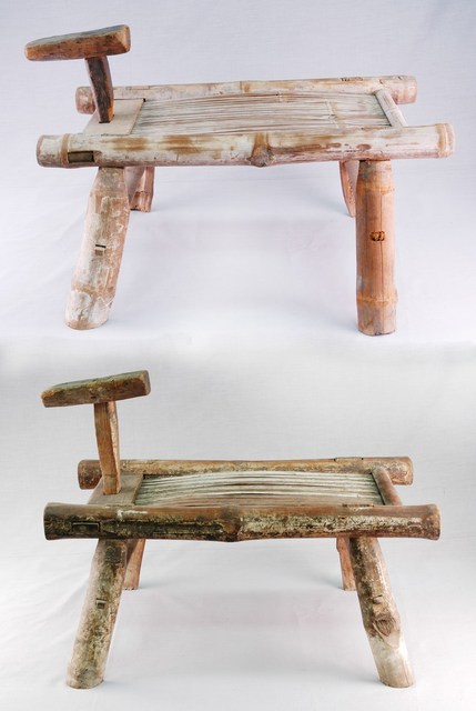 竹製挫簽櫈 (共1張)