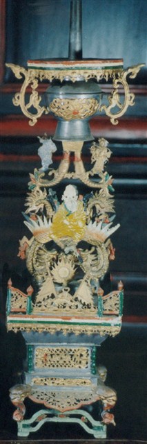 錫製壽燭臺 (共3張)