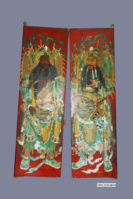 門神彩繪組 (共1張)