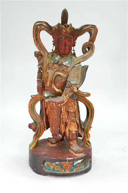 木雕韋馱神像 (共2張)