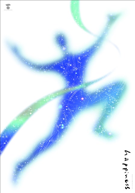 快樂主題海報作品之2「快樂」 (共1張)